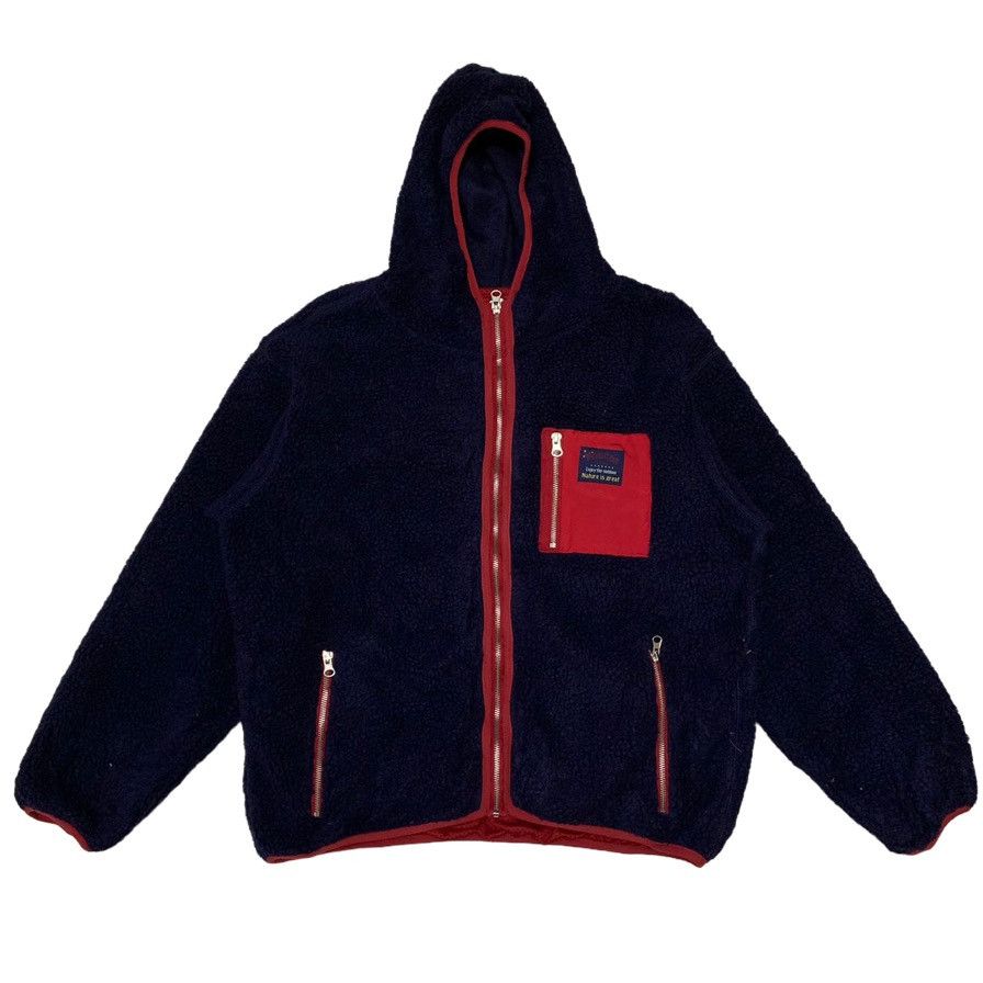 Flower Mountain × Japanese Brand Flower's Closet Mountain Climbing Fleece Jacket Hoodie Size US M / EU 48-50 / 2 - 1 Thumbnail