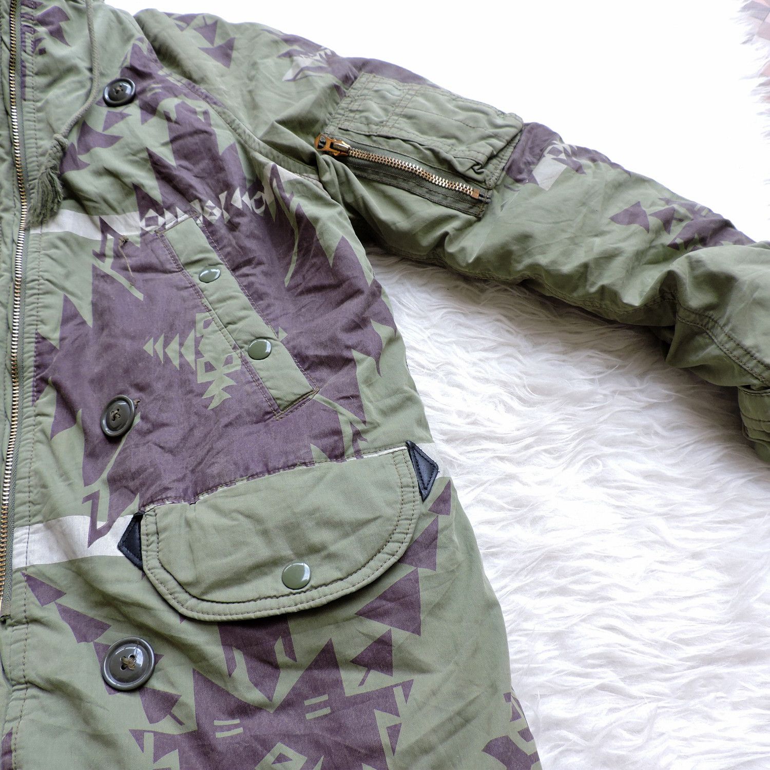 Denim & Supply Ralph Lauren × Ralph Lauren Denim and Supply Ralph Lauren N-3B Goose Down Jacket Size US XS / EU 42 / 0 - 11 Thumbnail