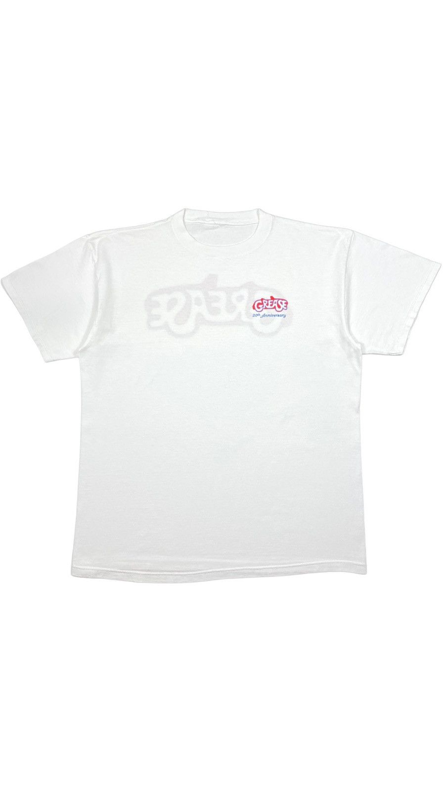 image of Movie 1978 1998 John Travolta 20Th Anniversary Grease in White, Men's (Size XL)