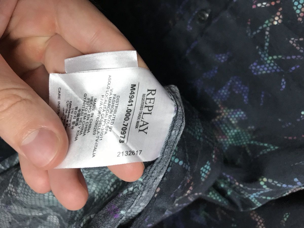 Replay Replay luxury streetwear shirt Size US M / EU 48-50 / 2 - 4 Thumbnail
