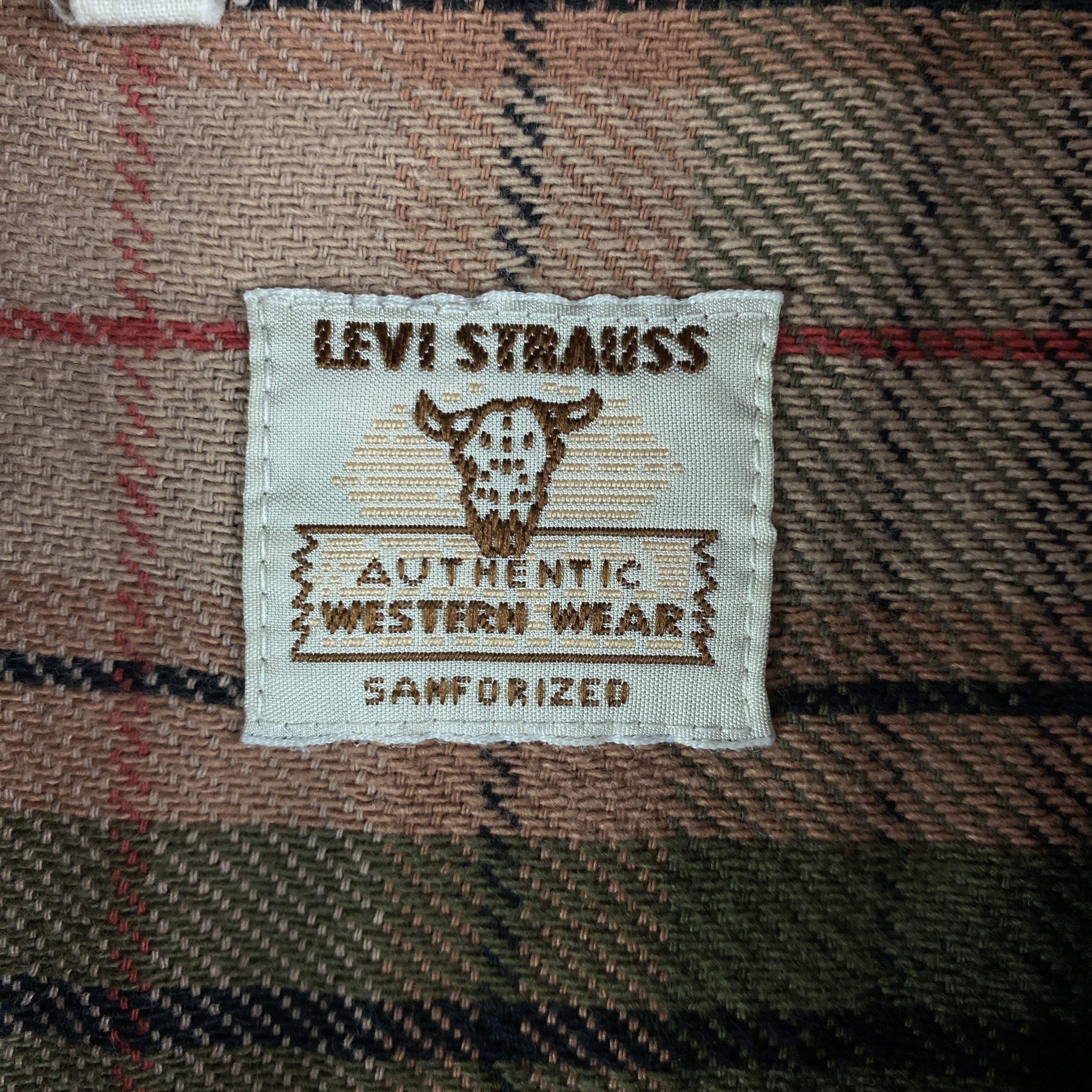Levi's × Levi's Vintage Clothing × Vintage Men’s Flannel Shirt Long Sleeve Levi’s Vintage Size XL Size US XL / EU 56 / 4 - 7 Thumbnail