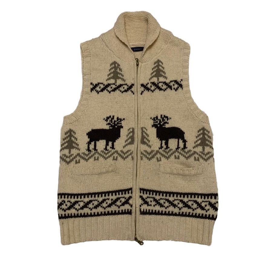 Art Comes First × RAGEBLUE Nice Cozy Art Rageblue Knit Vest Size US M / EU 48-50 / 2 - 1 Thumbnail