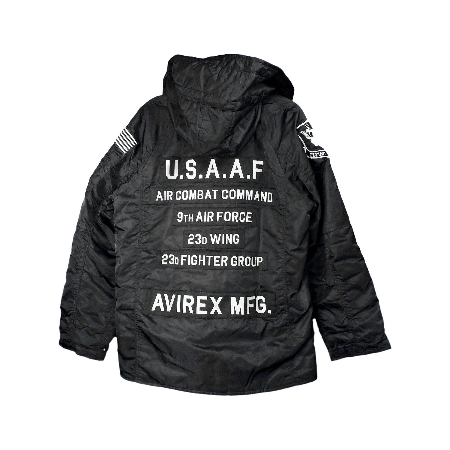Avirex Avirex U.S.A.A.F Air Combat Command N-3B Flight Jacket Size US L / EU 52-54 / 3 - 1 Thumbnail