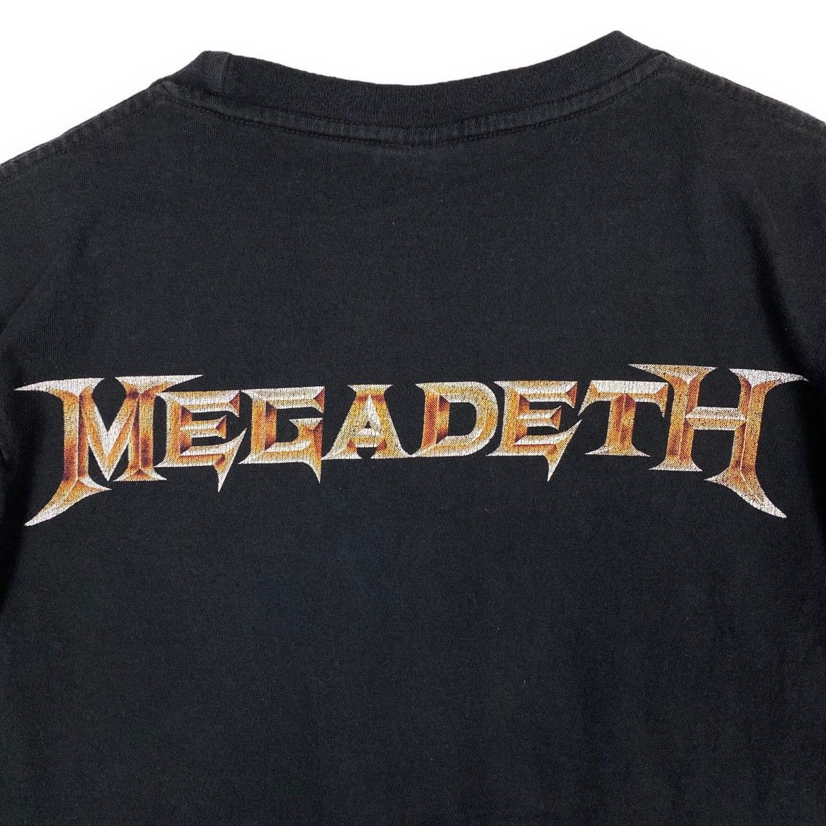 Band Tees × Megadeth × Vintage VINTAGE MEGADETH HELD HOSTAGE BY OIL FOR FOOD BAND TEE Size US S / EU 44-46 / 1 - 7 Thumbnail