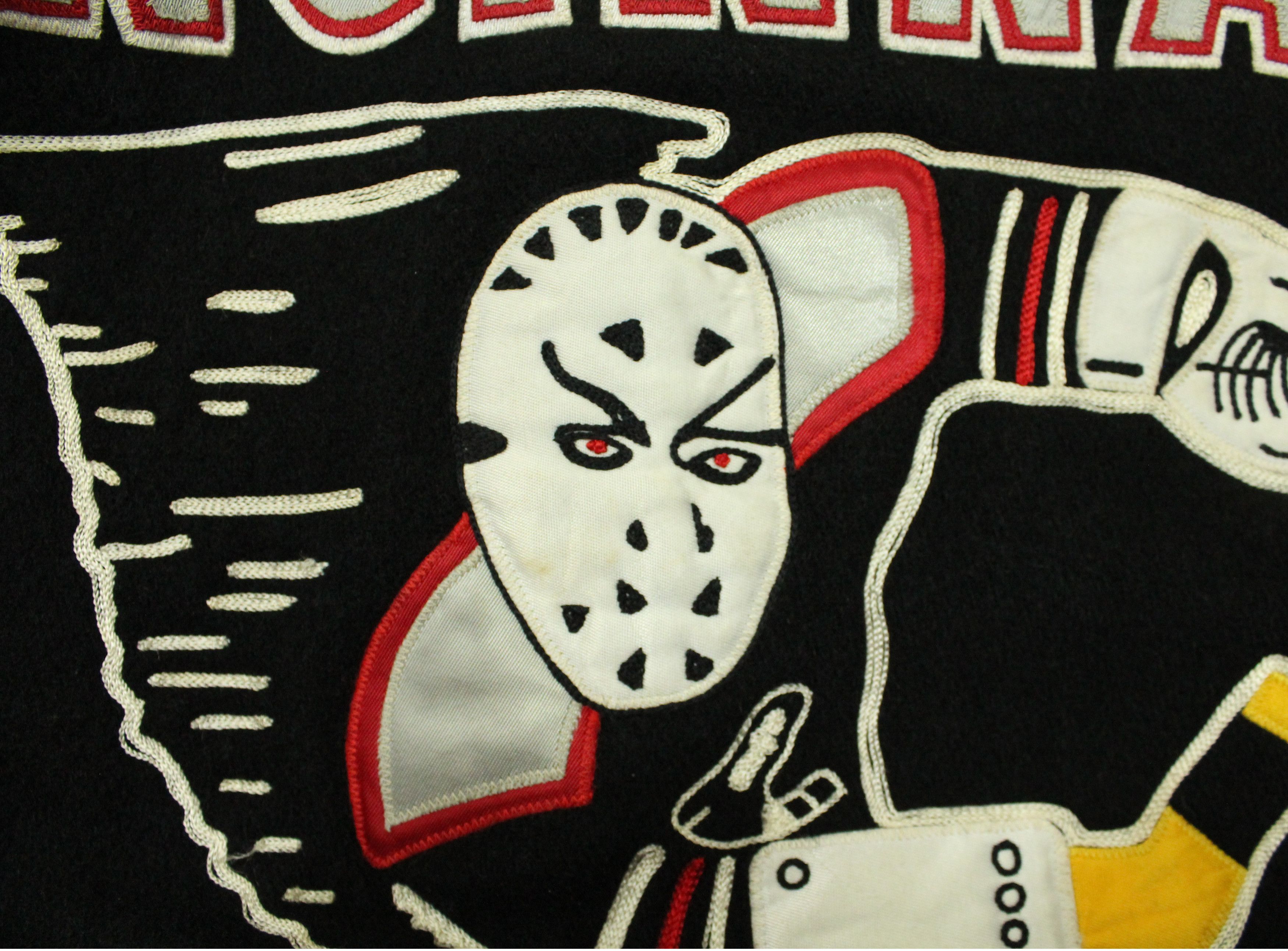 Vintage Vintage CINCINNATI CYCLONES Jacket Varsity Leather Wool Size US XL / EU 56 / 4 - 13 Thumbnail
