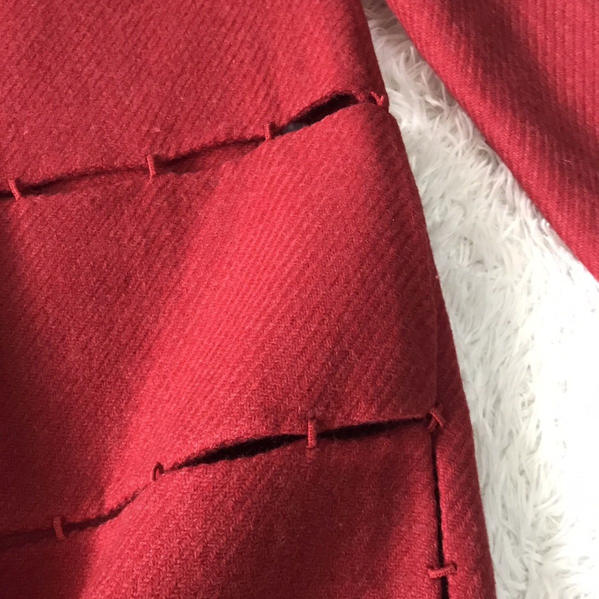 Prada Rare Collection Prada Fashion Show FW 1998 Wool Long Coat Size M / US 6-8 / IT 42-44 - 8 Thumbnail
