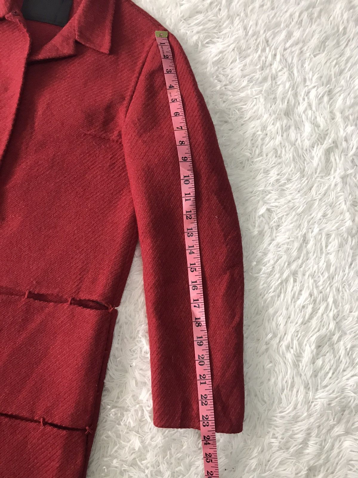 Prada Rare Collection Prada Fashion Show FW 1998 Wool Long Coat Size M / US 6-8 / IT 42-44 - 19 Thumbnail