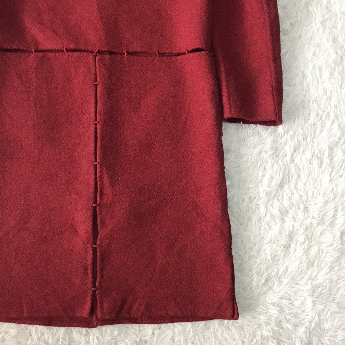 Prada Rare Collection Prada Fashion Show FW 1998 Wool Long Coat Size M / US 6-8 / IT 42-44 - 10 Thumbnail