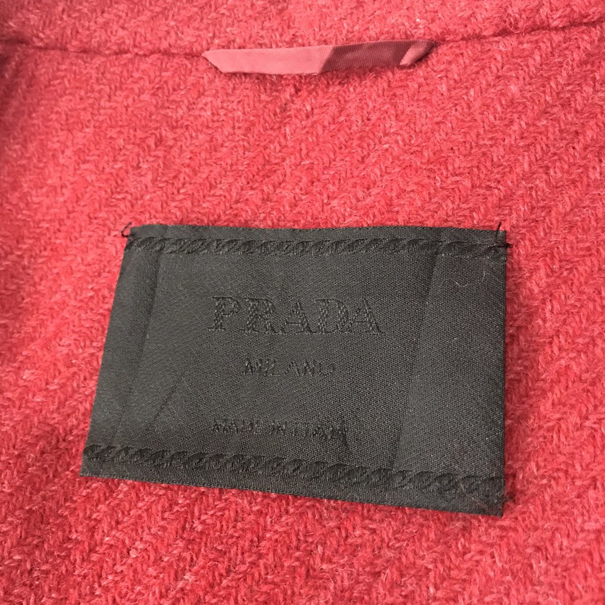 Prada Rare Collection Prada Fashion Show FW 1998 Wool Long Coat Size M / US 6-8 / IT 42-44 - 20 Thumbnail