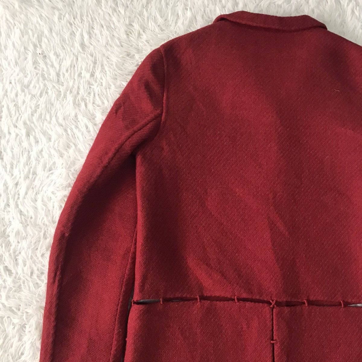 Prada Rare Collection Prada Fashion Show FW 1998 Wool Long Coat Size M / US 6-8 / IT 42-44 - 12 Thumbnail