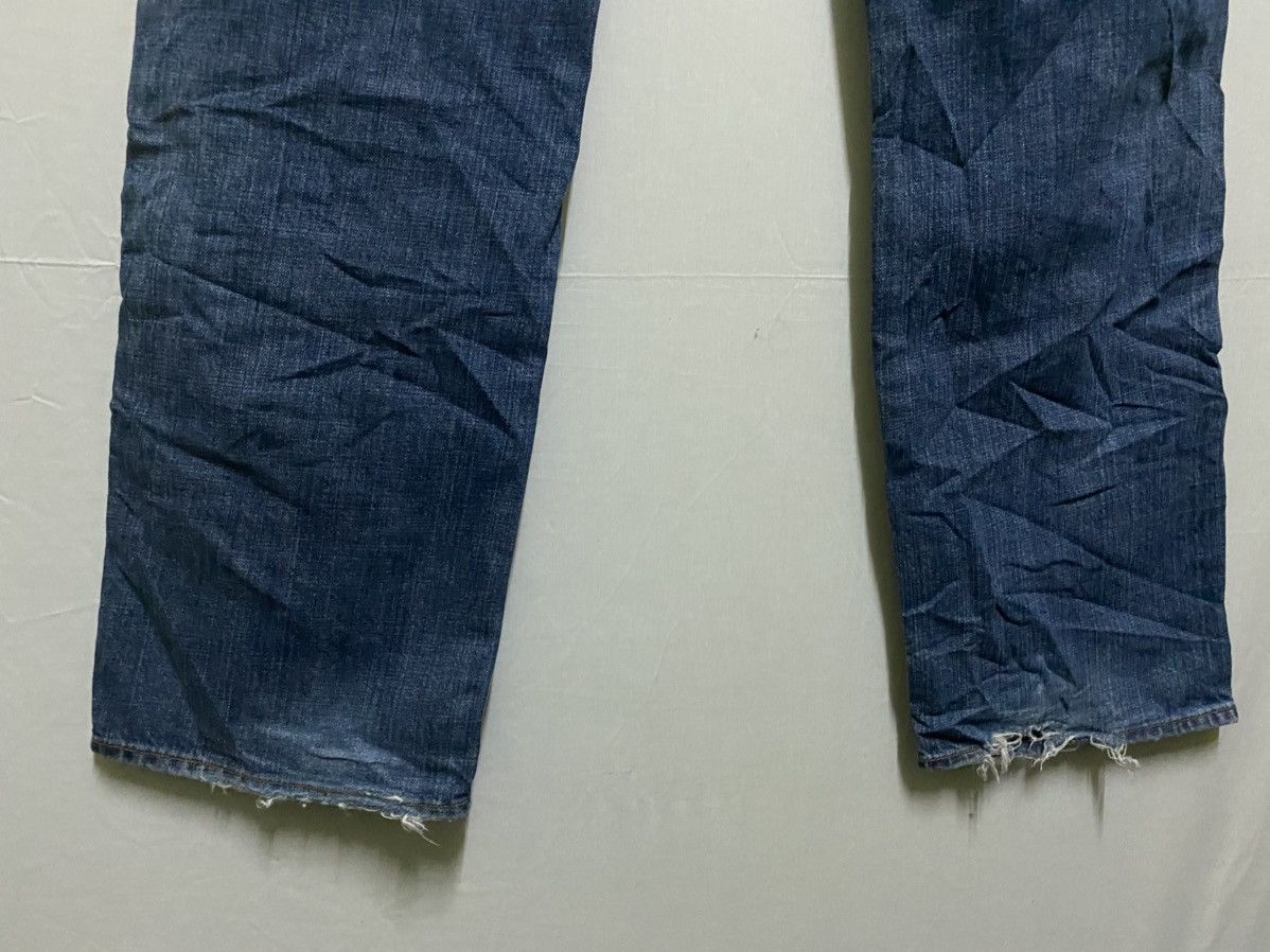 Japanese Brand Bush Pants Denim Distressed Jeans Size US 32 / EU 48 - 6 Thumbnail