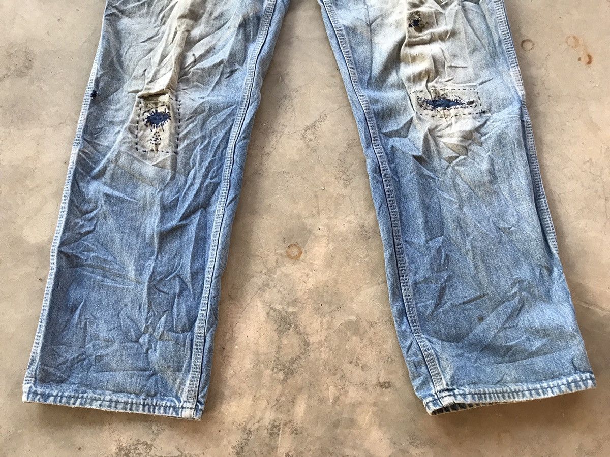 Oshkosh Thrashed Oshkosh Bgosh Ripped 70s Vintage Carpenter Pants Size US 30 / EU 46 - 5 Thumbnail