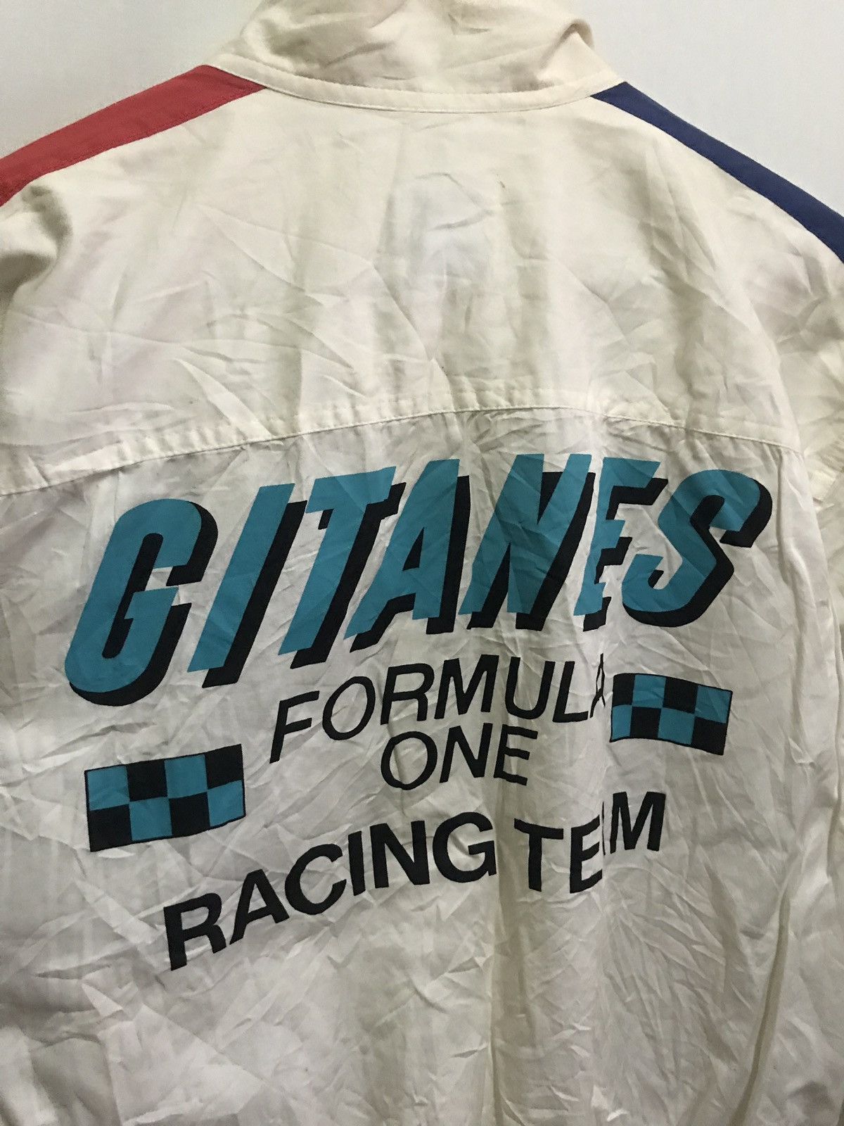 Vintage Gitanes formula one racing team Size US M / EU 48-50 / 2 - 6 Thumbnail