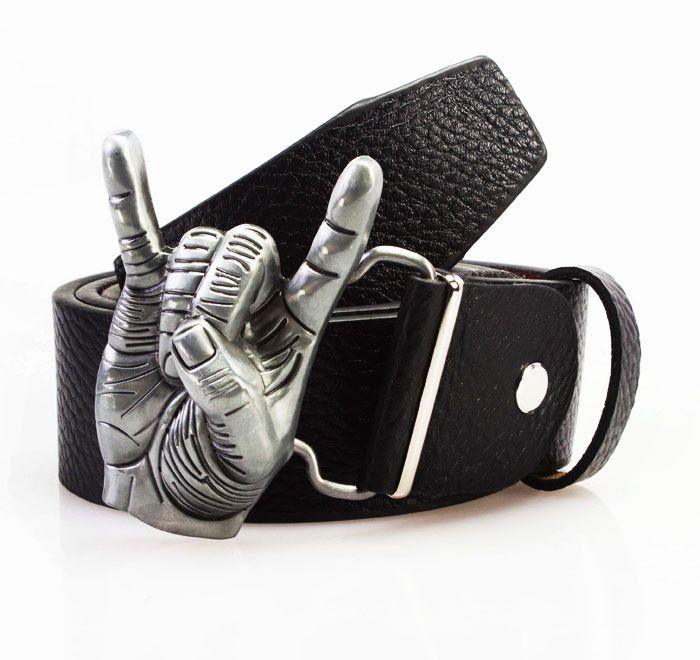 Leather Fashion personality punk cool belt Size ONE SIZE - 2 Thumbnail