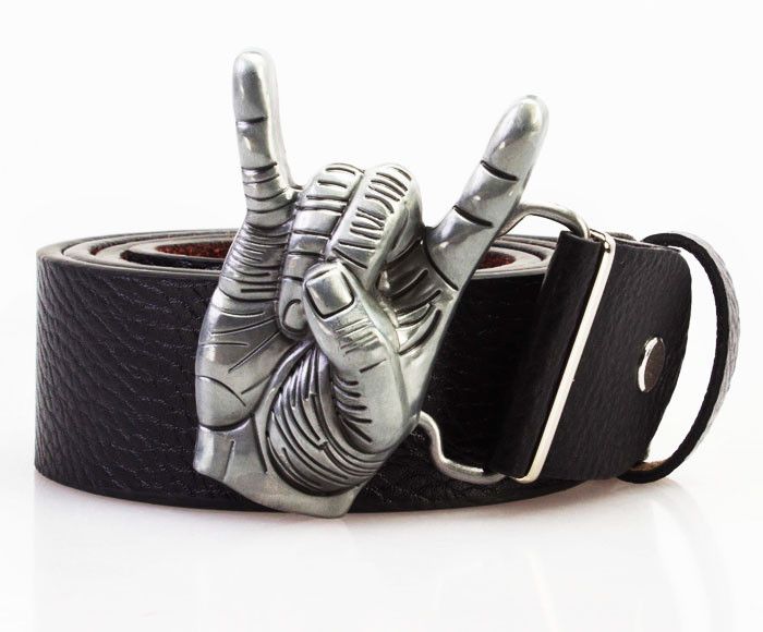 Leather Fashion personality punk cool belt Size ONE SIZE - 1 Thumbnail