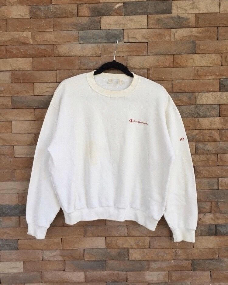 Champion Vintage Champion Sweatshirt Made in japan Kanye West Style Size US M / EU 48-50 / 2 - 2 Thumbnail