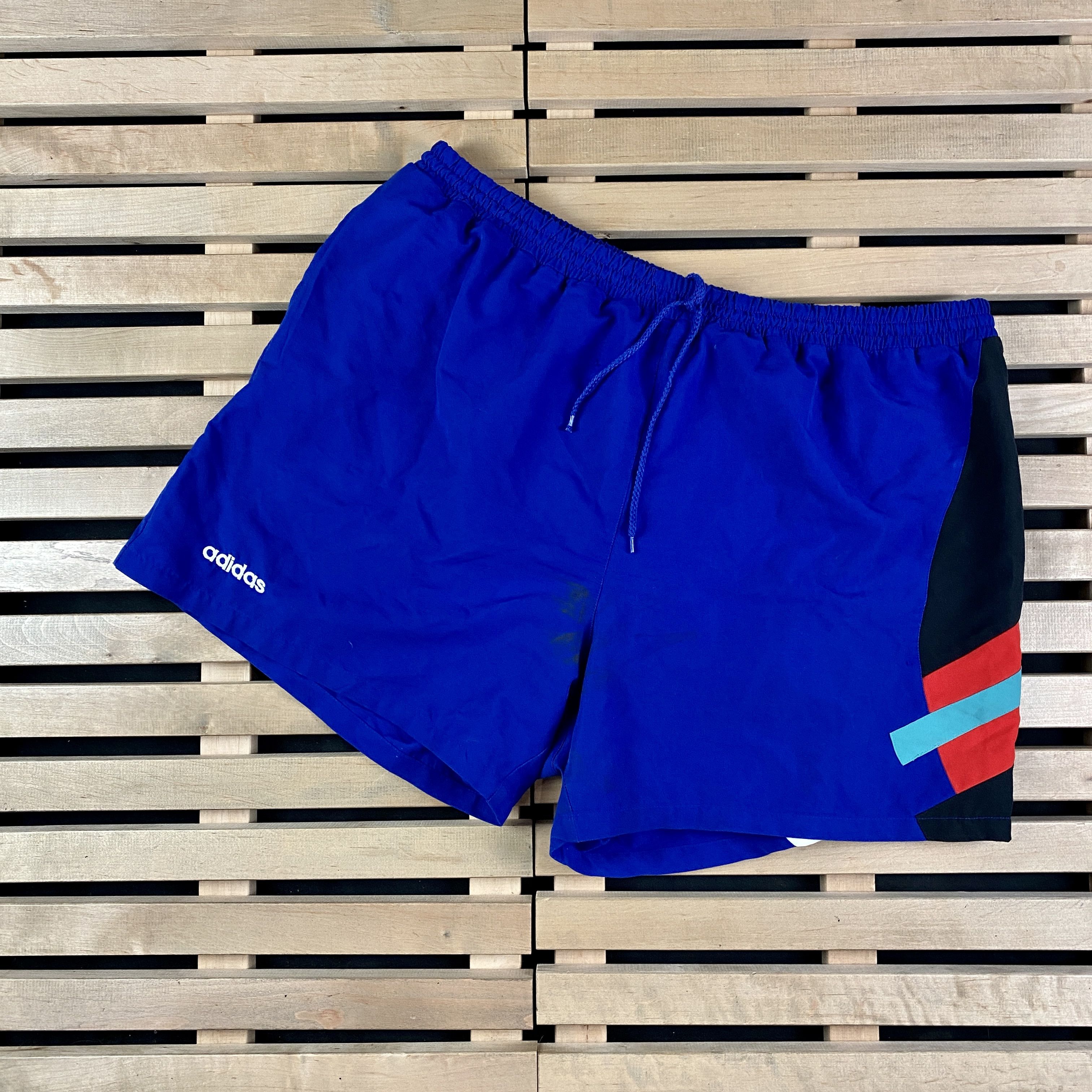 Adidas × Vintage Men’s Shorts Adidas Vintage Size XL Blue Size US 34 / EU 50 - 1 Thumbnail