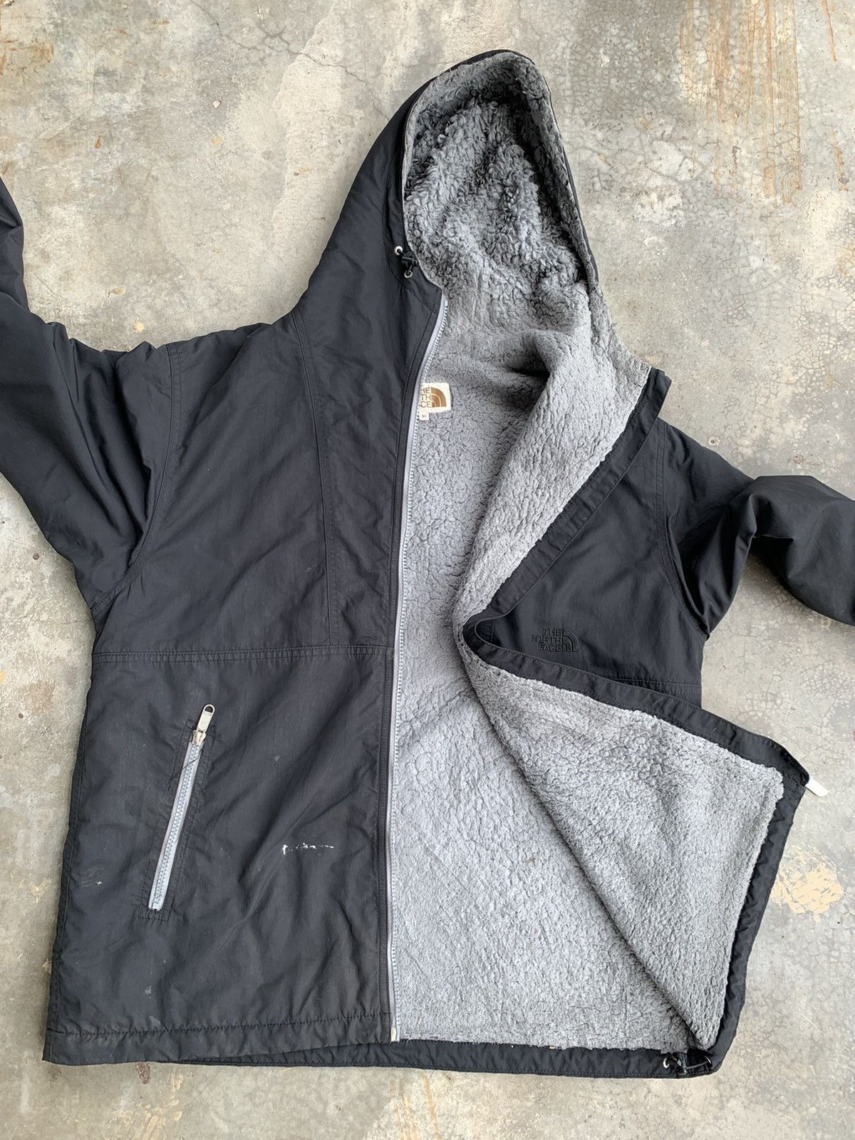 The North Face Vintage The North Face Fleece Inside Hoodie Jacket Size US L / EU 52-54 / 3 - 11 Thumbnail