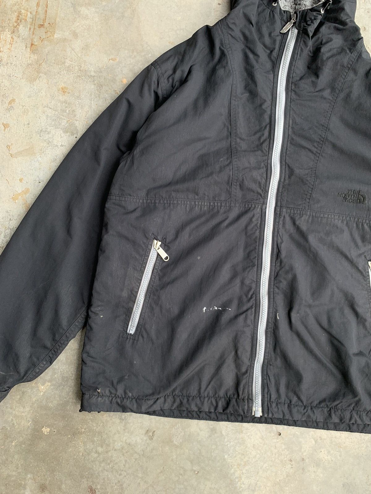 The North Face Vintage The North Face Fleece Inside Hoodie Jacket Size US L / EU 52-54 / 3 - 3 Thumbnail