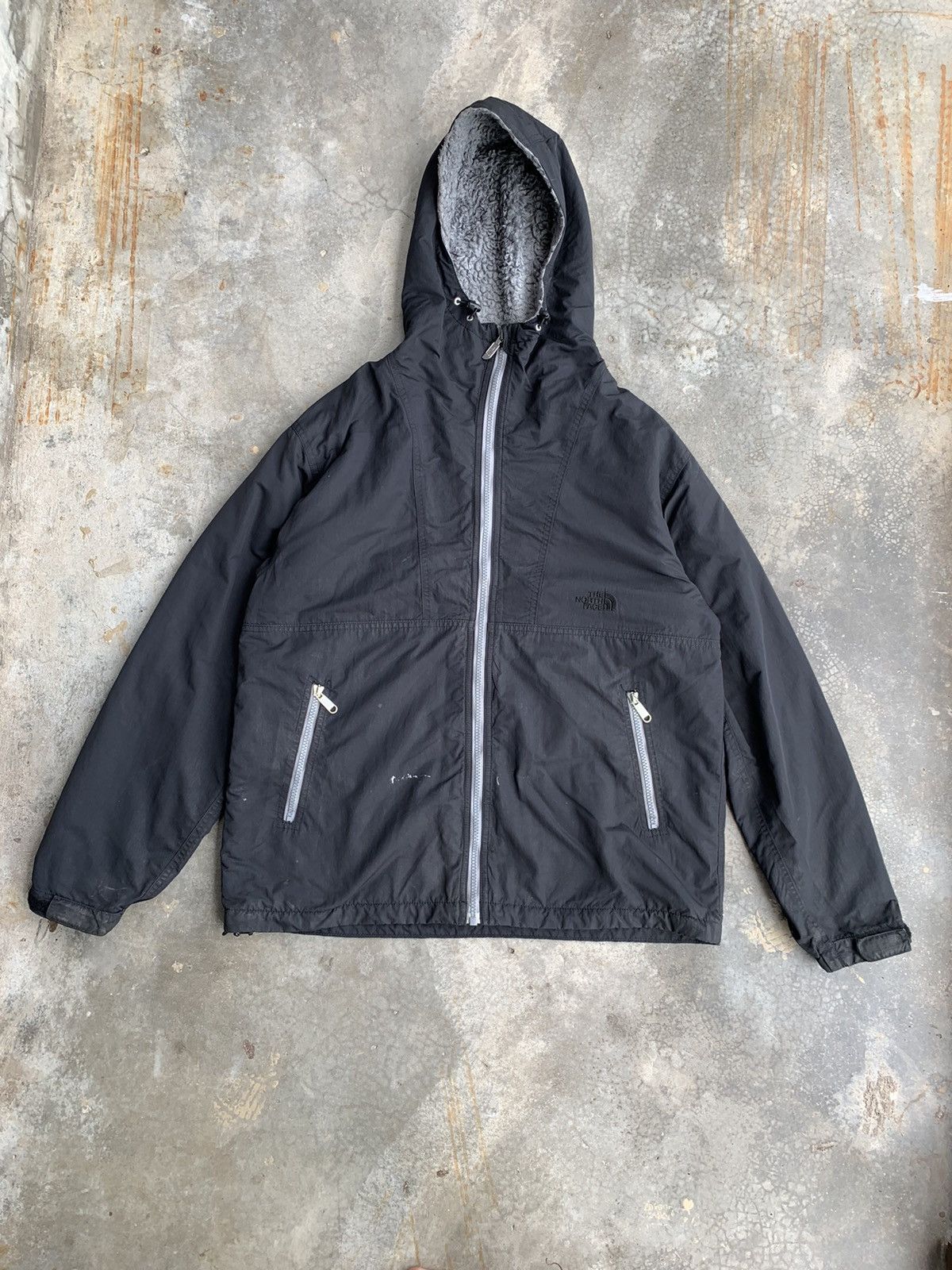 The North Face Vintage The North Face Fleece Inside Hoodie Jacket Size US L / EU 52-54 / 3 - 2 Thumbnail