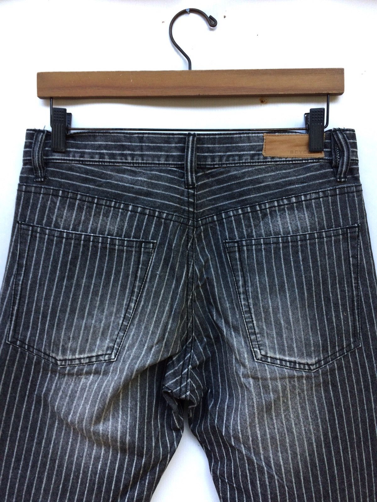 Boycott Boycott Made In Japan Striped Design Casual Pants Size US 32 / EU 48 - 10 Thumbnail