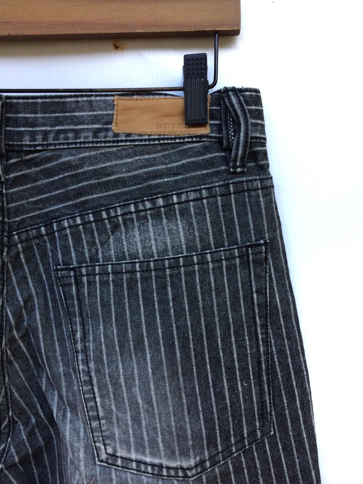 Boycott Boycott Made In Japan Striped Design Casual Pants Size US 32 / EU 48 - 11 Thumbnail