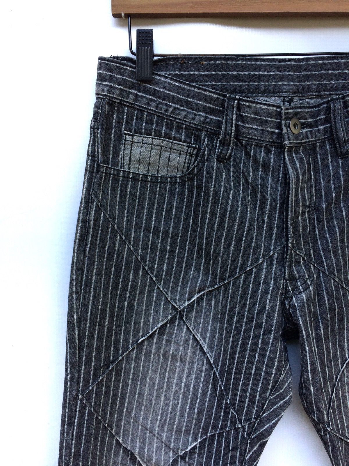 Boycott Boycott Made In Japan Striped Design Casual Pants Size US 32 / EU 48 - 4 Thumbnail