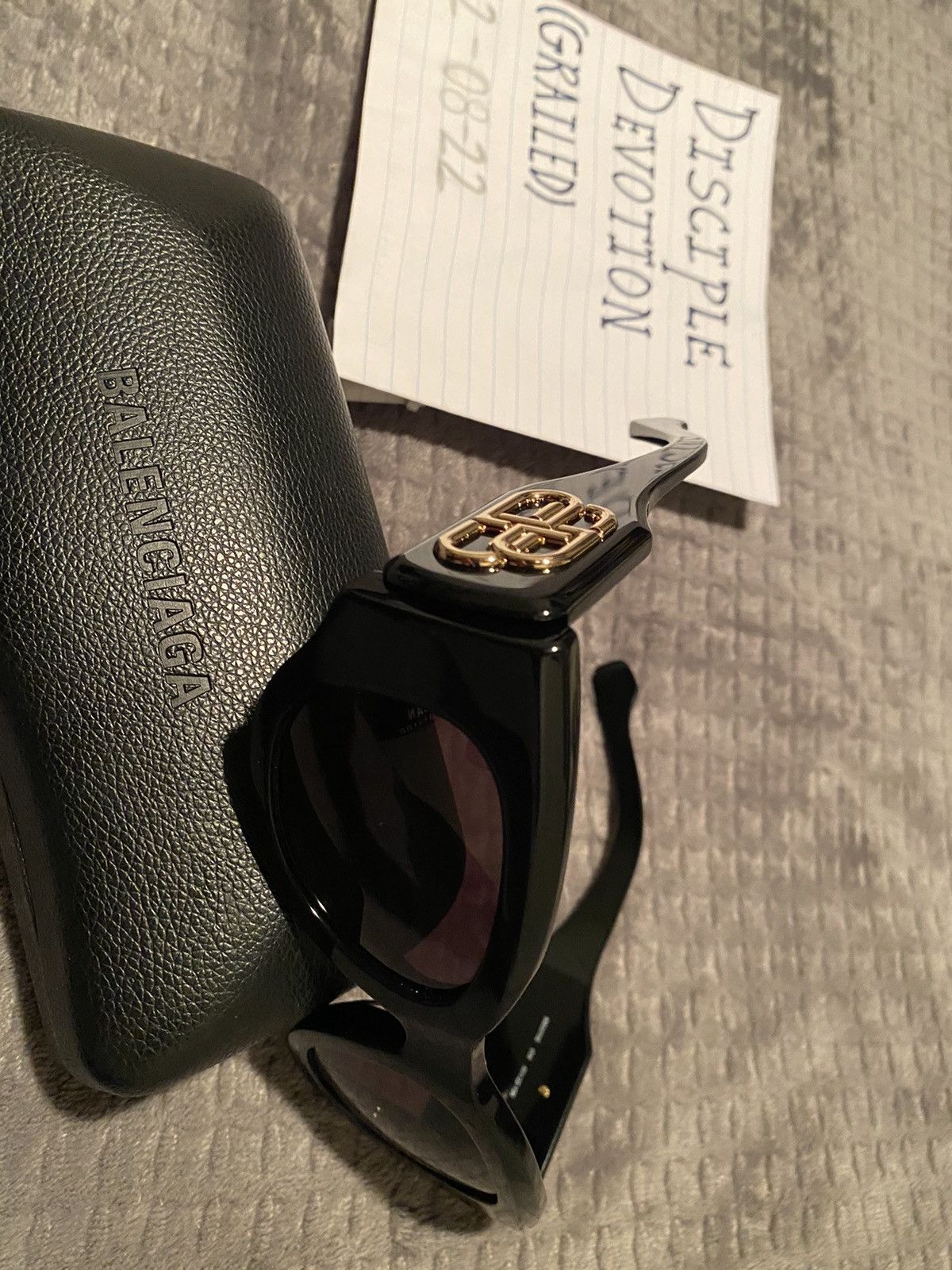 Balenciaga Balenciaga Paris Cat Sunglasses Size ONE SIZE - 16 Thumbnail