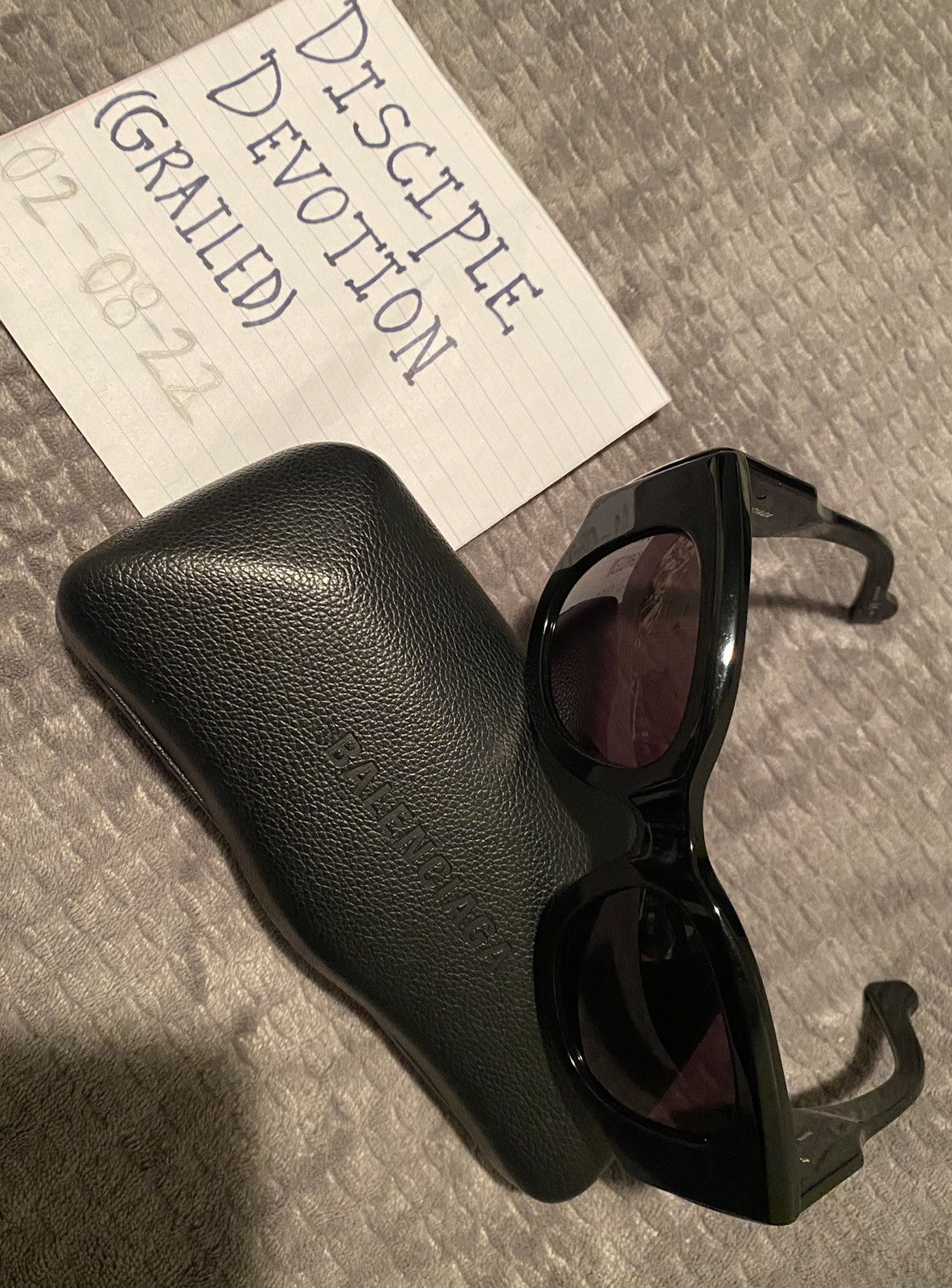 Balenciaga Balenciaga Paris Cat Sunglasses Size ONE SIZE - 8 Thumbnail