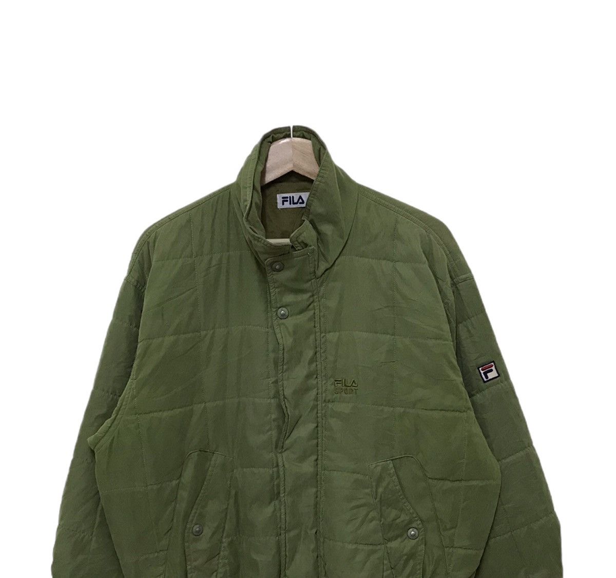 Fila × Vintage Vintage Fila Sportswear Quilted Jacket Size US M / EU 48-50 / 2 - 3 Thumbnail