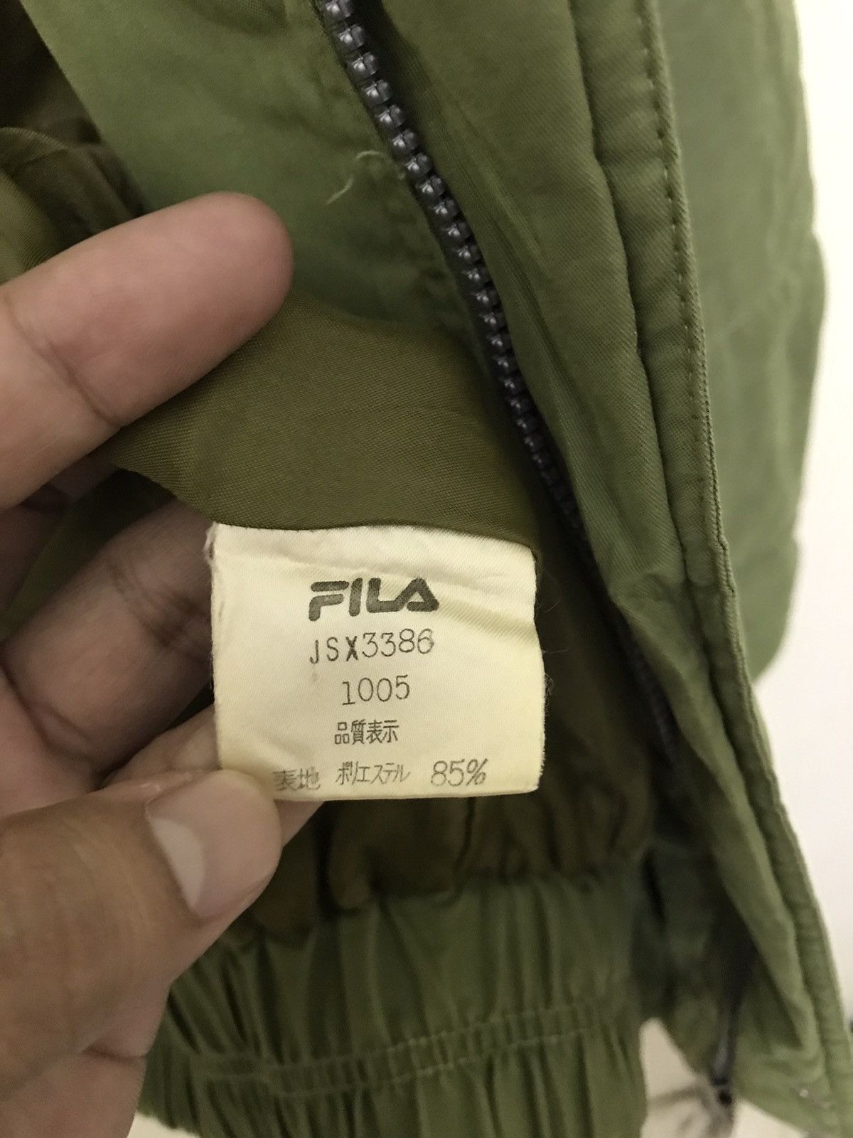 Fila × Vintage Vintage Fila Sportswear Quilted Jacket Size US M / EU 48-50 / 2 - 15 Thumbnail