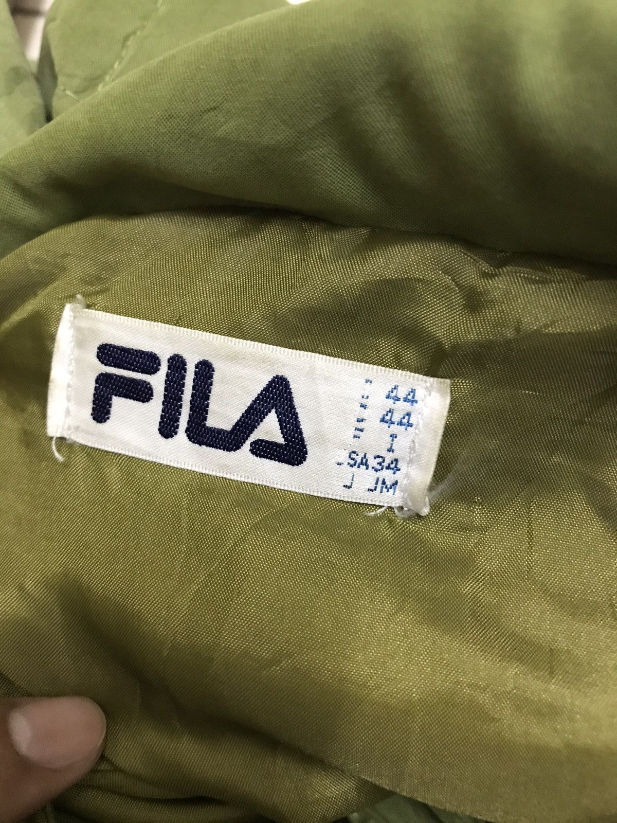 Fila × Vintage Vintage Fila Sportswear Quilted Jacket Size US M / EU 48-50 / 2 - 14 Thumbnail