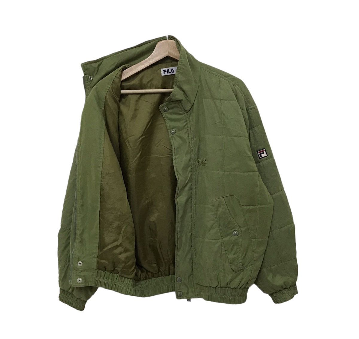 Fila × Vintage Vintage Fila Sportswear Quilted Jacket Size US M / EU 48-50 / 2 - 1 Thumbnail