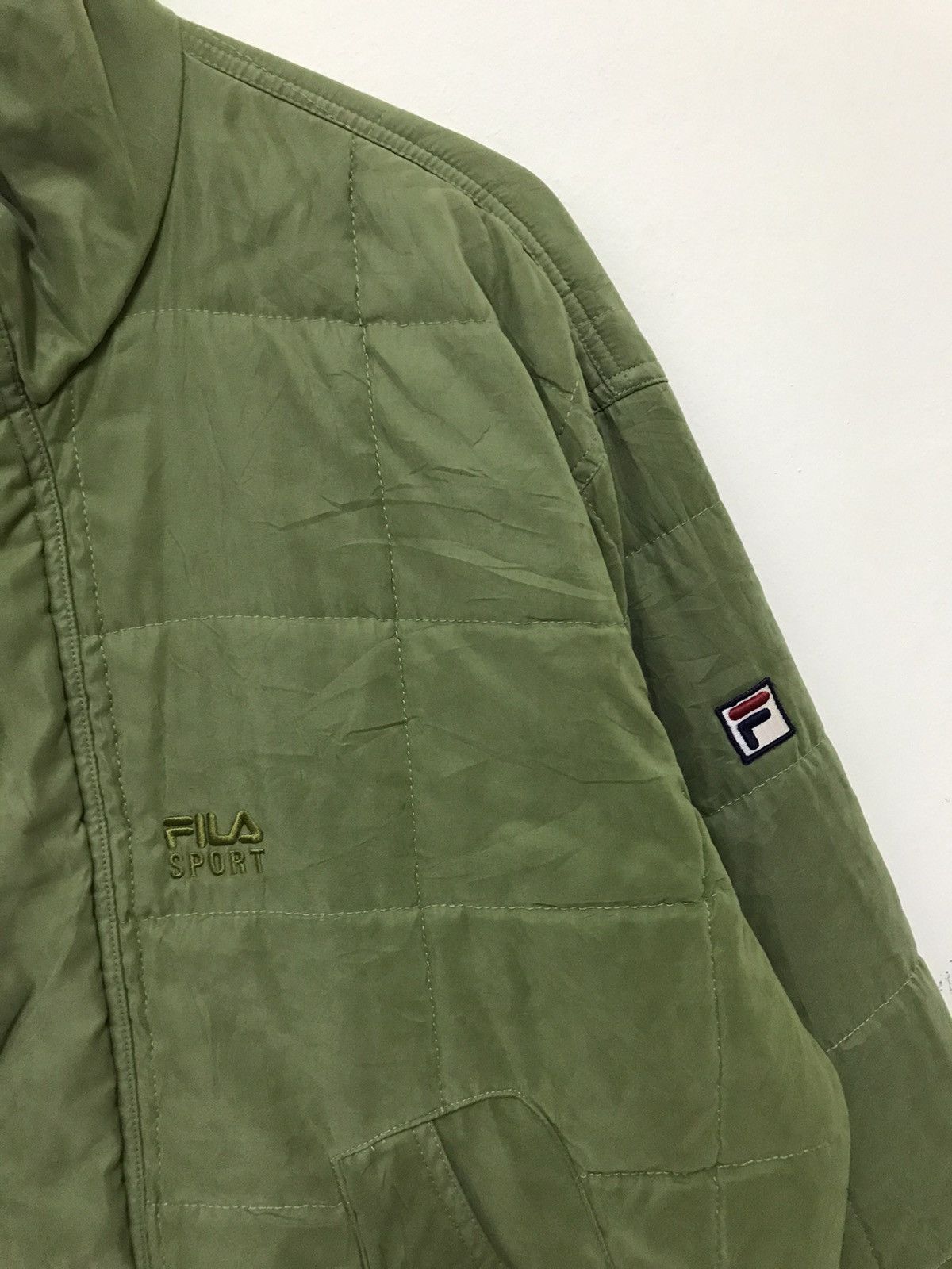 Fila × Vintage Vintage Fila Sportswear Quilted Jacket Size US M / EU 48-50 / 2 - 5 Thumbnail
