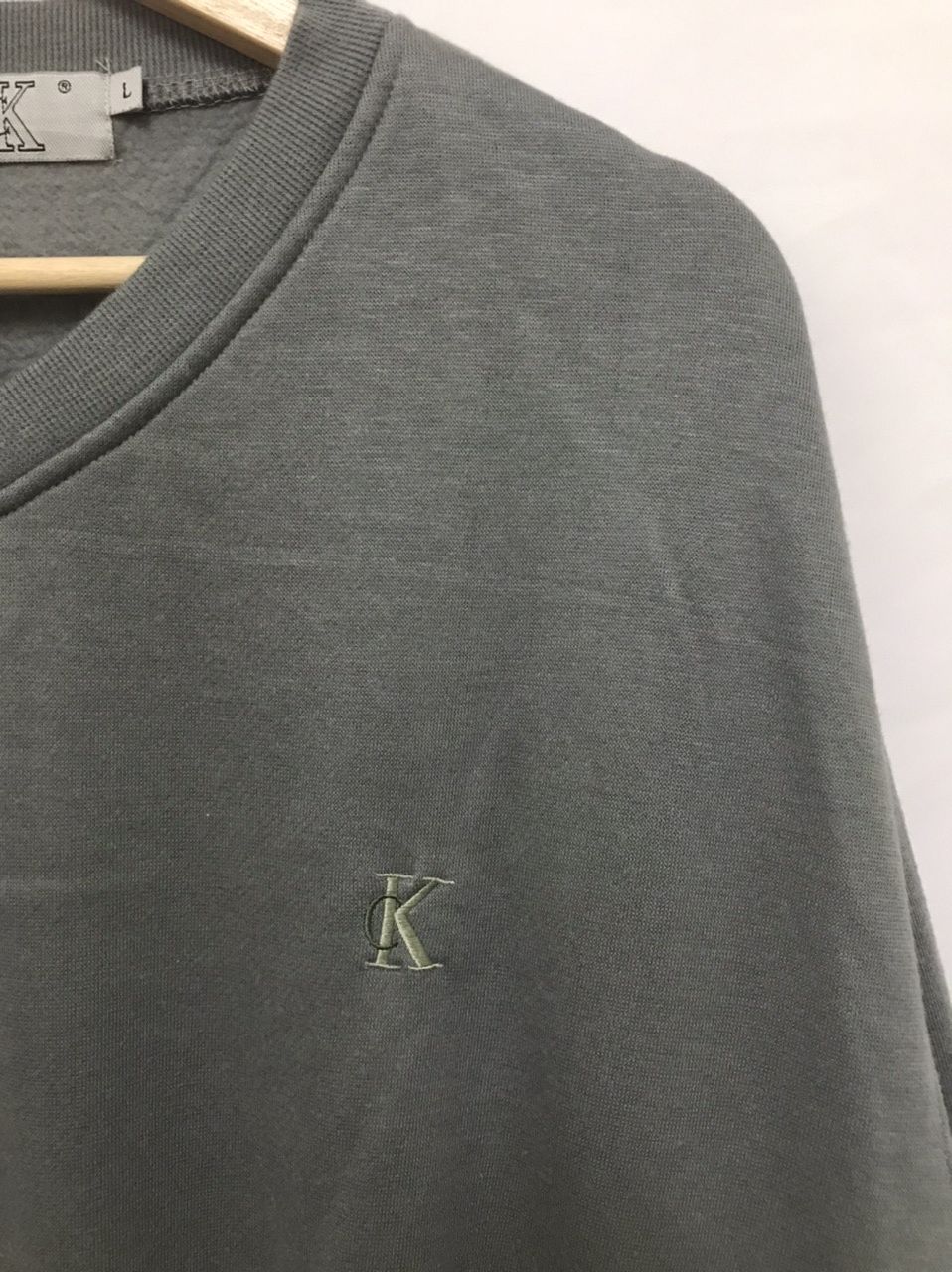 Calvin Klein × Vintage Calvin Klien Sweatshirt Size US L / EU 52-54 / 3 - 3 Thumbnail