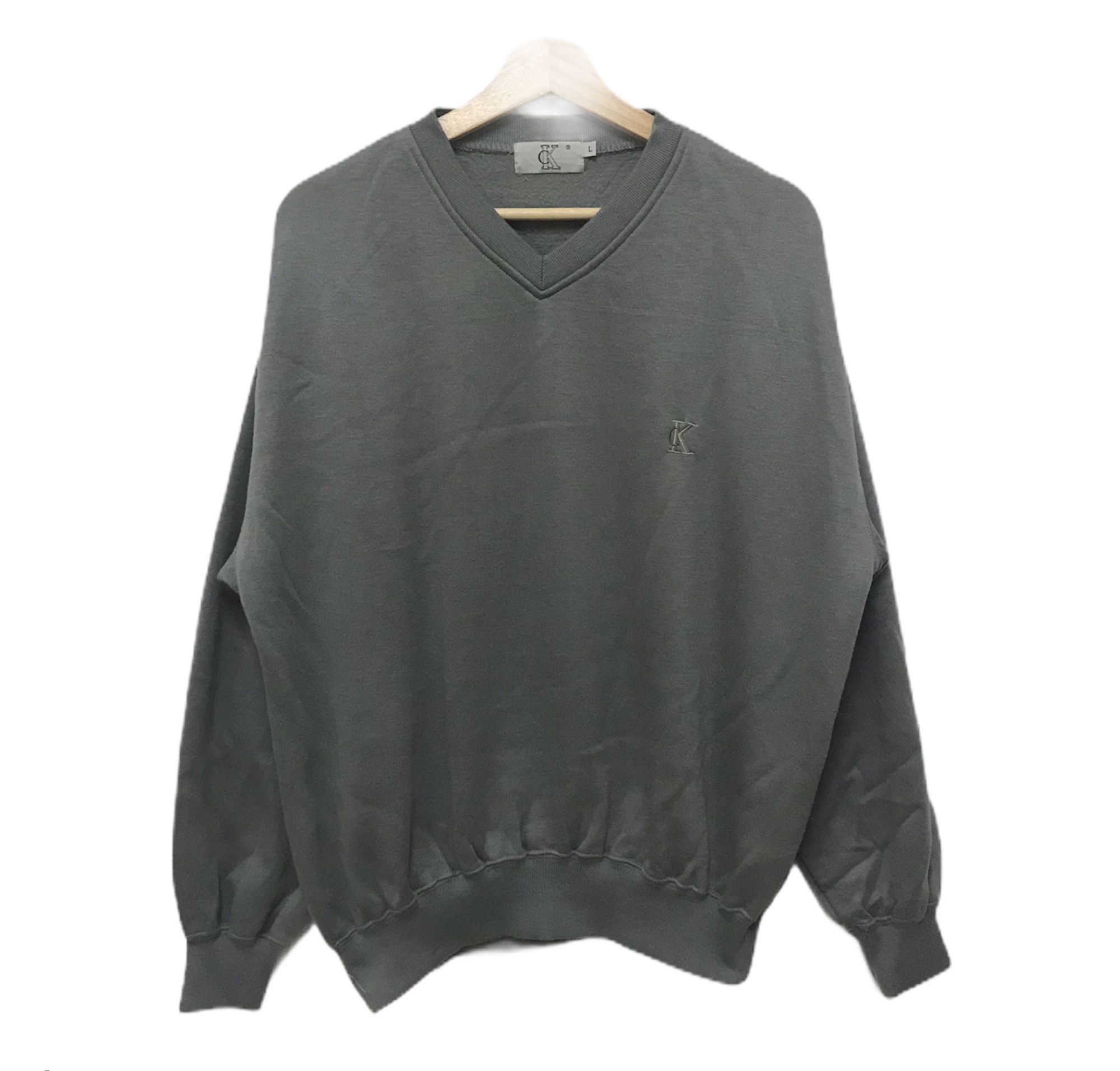 Calvin Klein × Vintage Calvin Klien Sweatshirt Size US L / EU 52-54 / 3 - 1 Thumbnail
