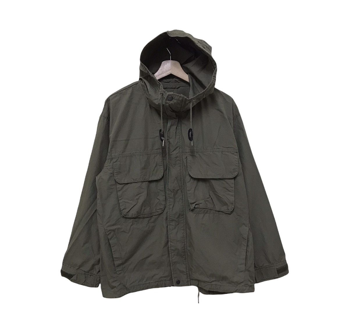 Japanese Brand Japan Brand Minimalist Hoodie Jacket Multipocket Size US L / EU 52-54 / 3 - 2 Thumbnail