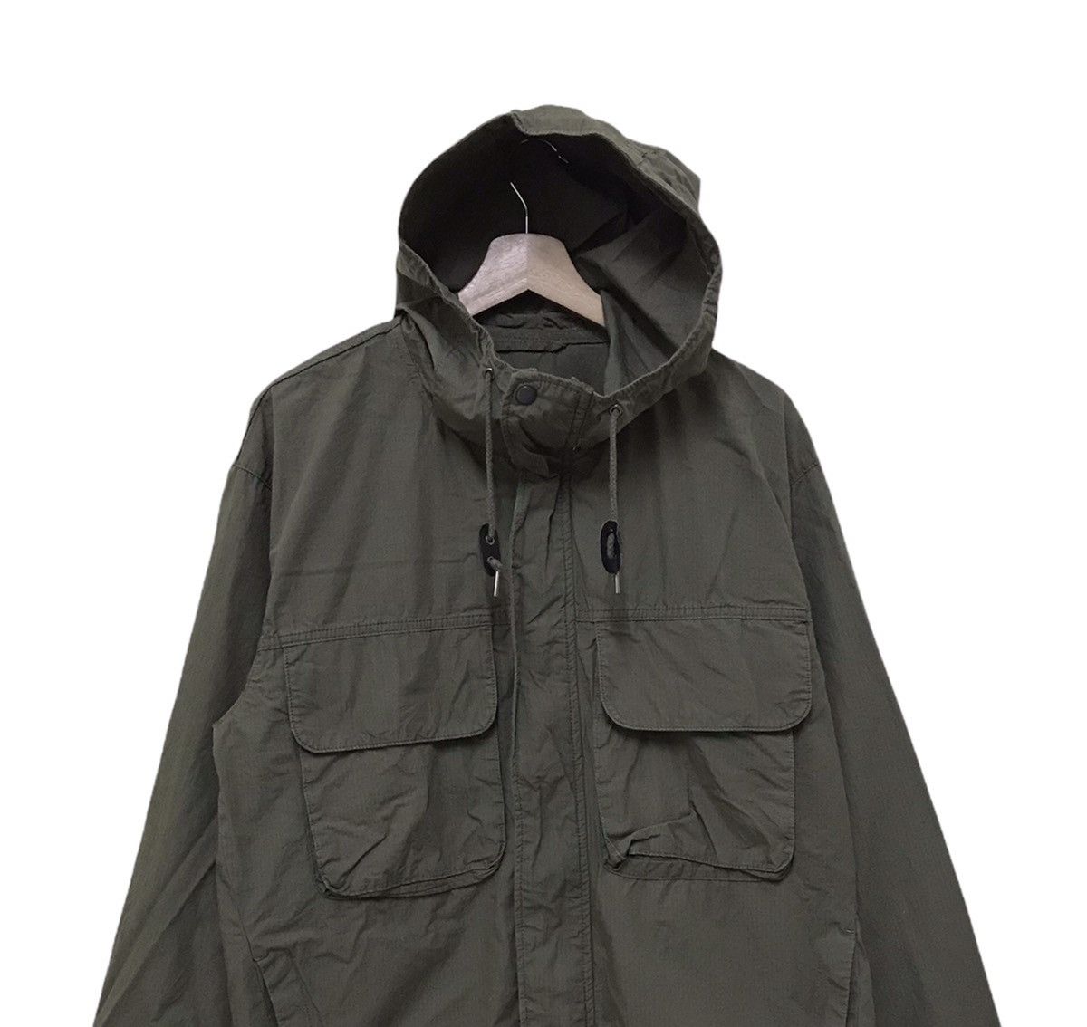 Japanese Brand Japan Brand Minimalist Hoodie Jacket Multipocket Size US L / EU 52-54 / 3 - 3 Thumbnail