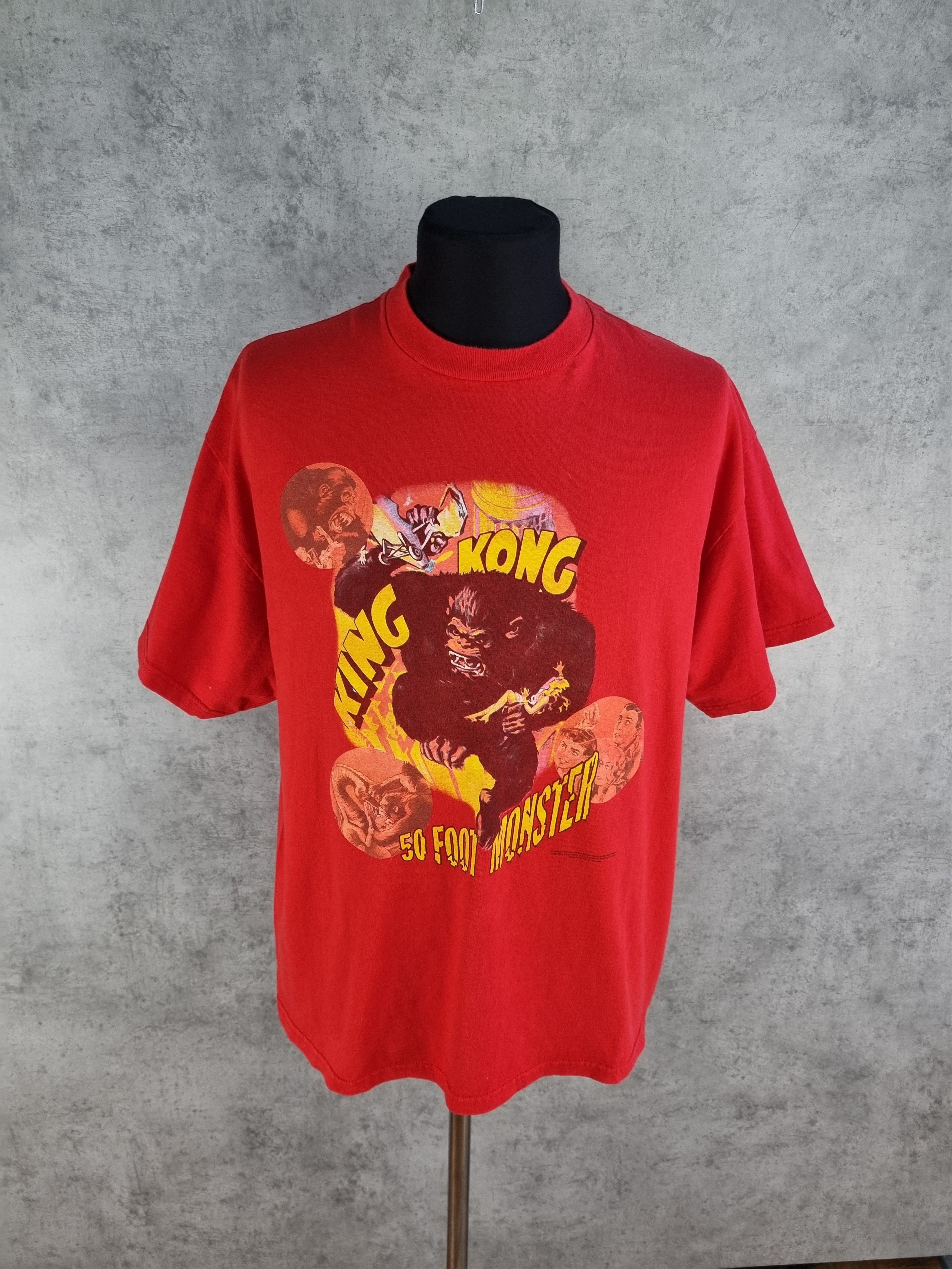 Vintage Rare Vintage King Kong Movie Tee shirt Size US XL / EU 56 / 4 - 3 Thumbnail