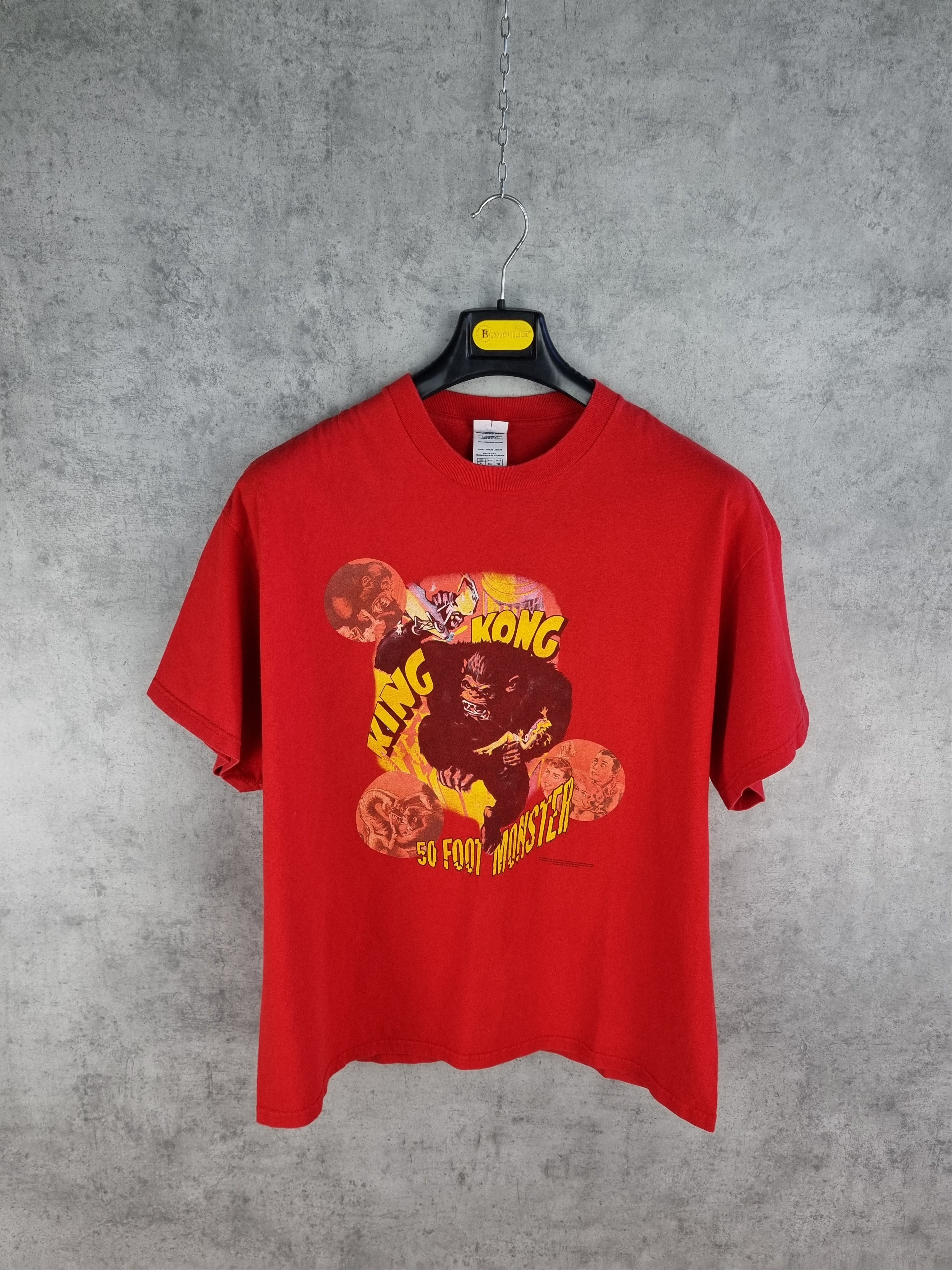 Vintage Rare Vintage King Kong Movie Tee shirt Size US XL / EU 56 / 4 - 2 Thumbnail