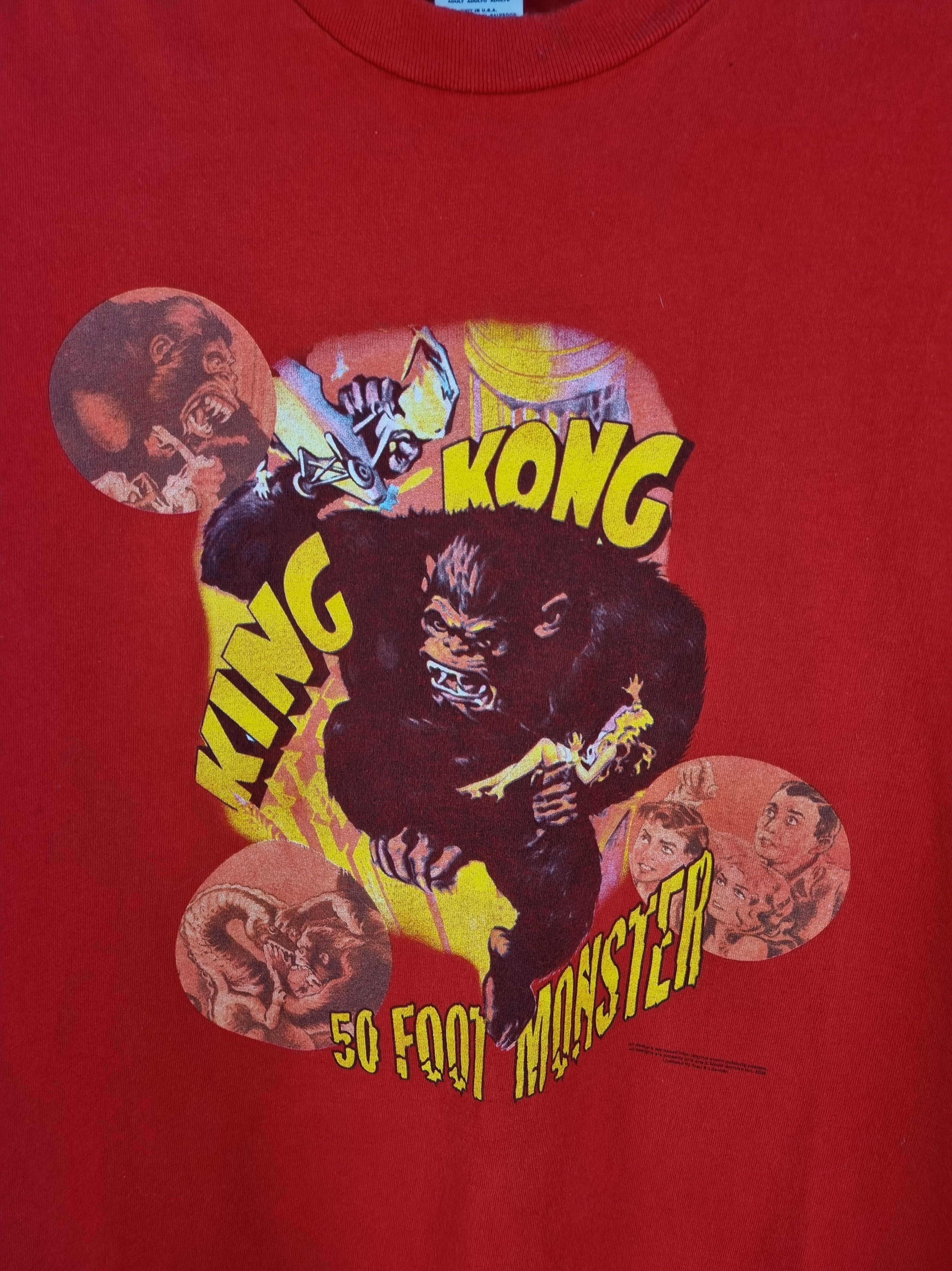 Vintage Rare Vintage King Kong Movie Tee shirt Size US XL / EU 56 / 4 - 7 Thumbnail
