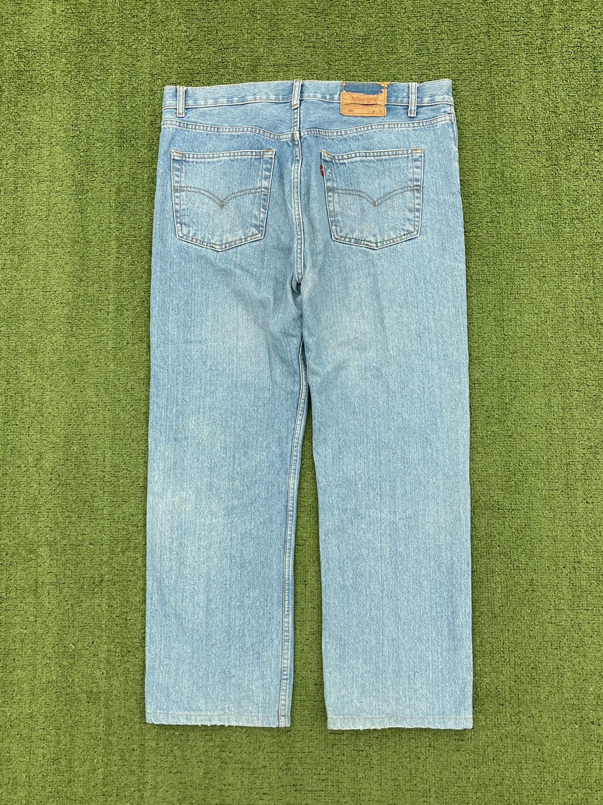 Vintage Vintage Baby Blue Levi’s 501 from 90s Made in USA | Grailed