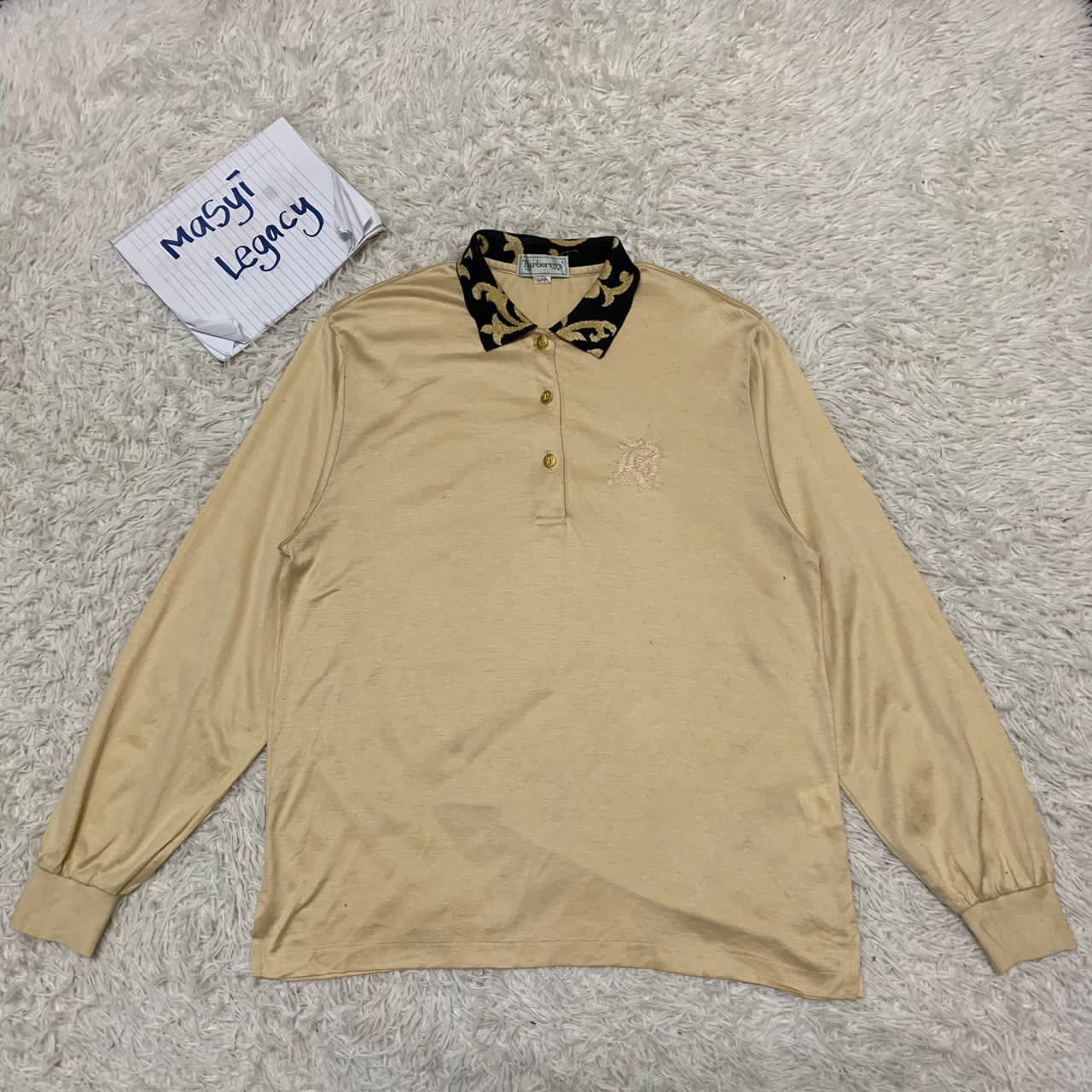 Burberry Burberrys made in Japan collar shirt Size US M / EU 48-50 / 2 - 1 Thumbnail