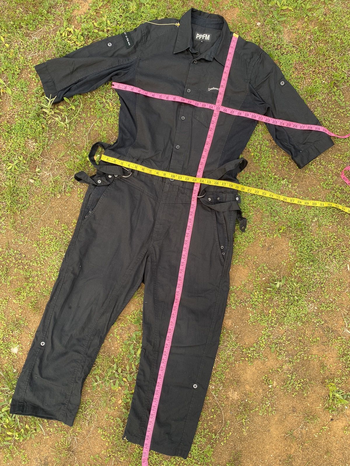 If Six Was Nine 🔥 Rare 🔥 Vintage PPFM Jumpsuit Look Like Punk Design Size US 38 / EU 54 - 16 Thumbnail