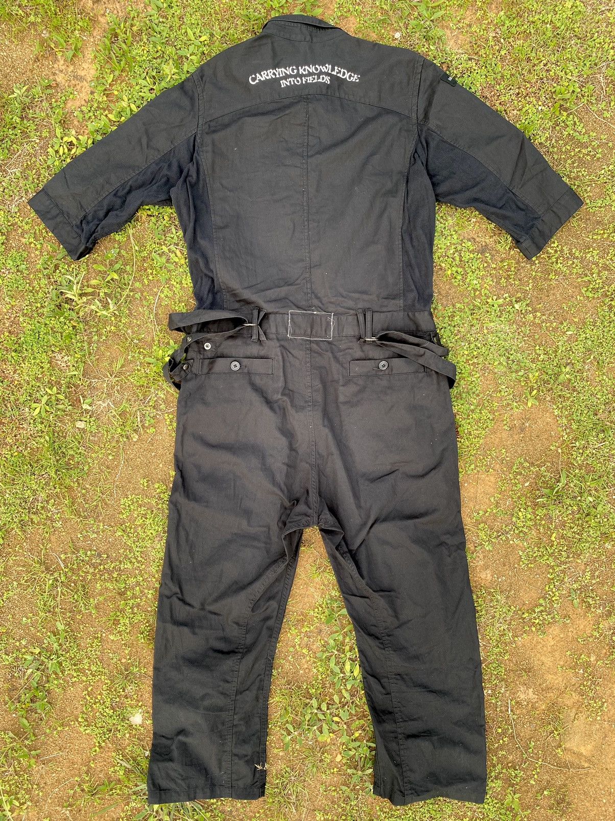 If Six Was Nine 🔥 Rare 🔥 Vintage PPFM Jumpsuit Look Like Punk Design Size US 38 / EU 54 - 7 Thumbnail