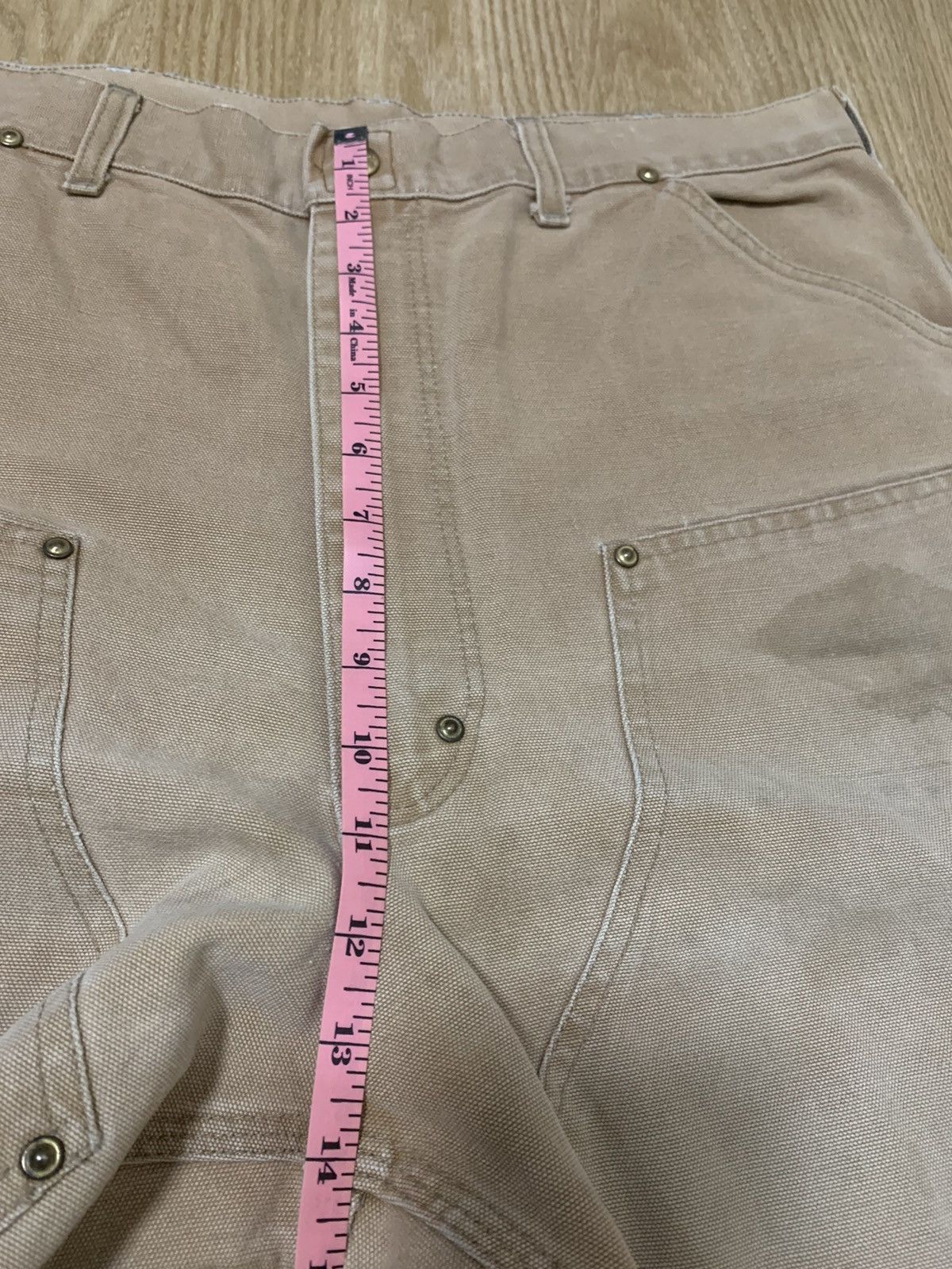 Carhartt × Vintage Vintage 80s Carhartt Double Knee Carpenter Size US 35 - 10 Thumbnail