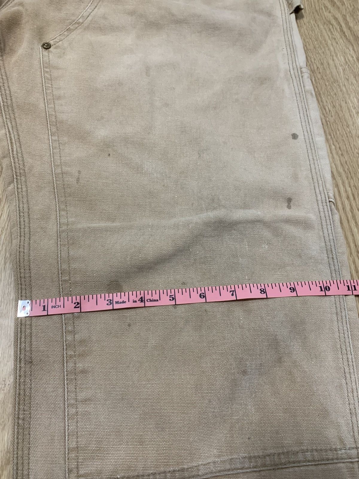 Carhartt × Vintage Vintage 80s Carhartt Double Knee Carpenter Size US 35 - 14 Thumbnail
