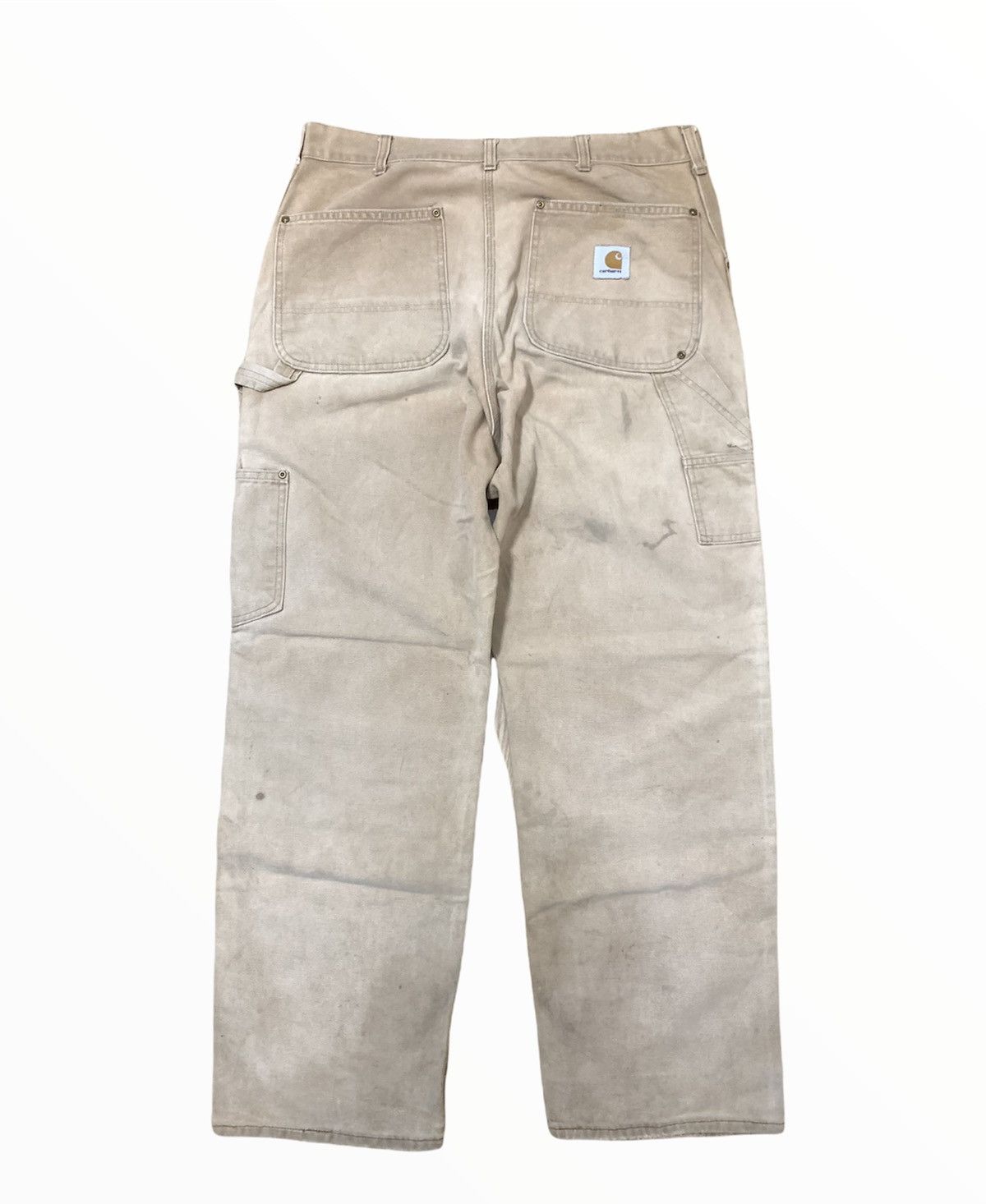 Carhartt × Vintage Vintage 80s Carhartt Double Knee Carpenter Size US 35 - 2 Thumbnail