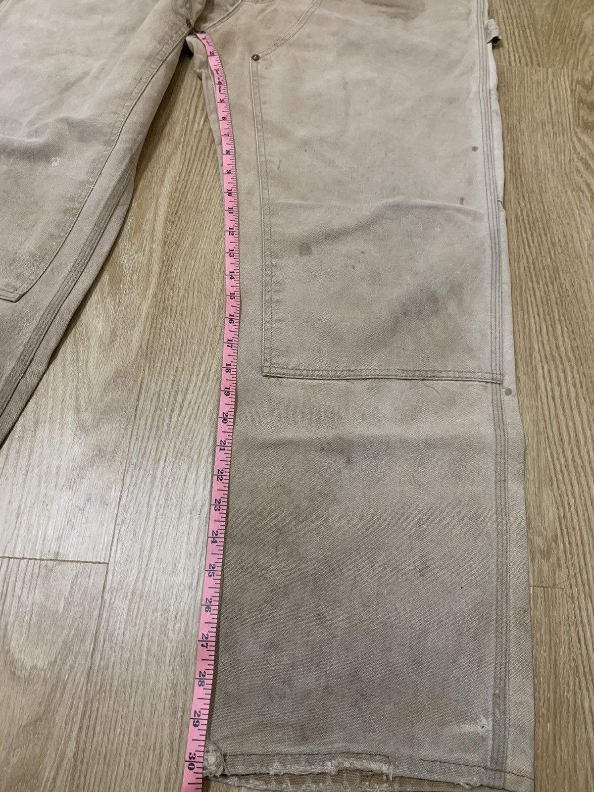 Carhartt × Vintage Vintage 80s Carhartt Double Knee Carpenter Size US 35 - 11 Thumbnail
