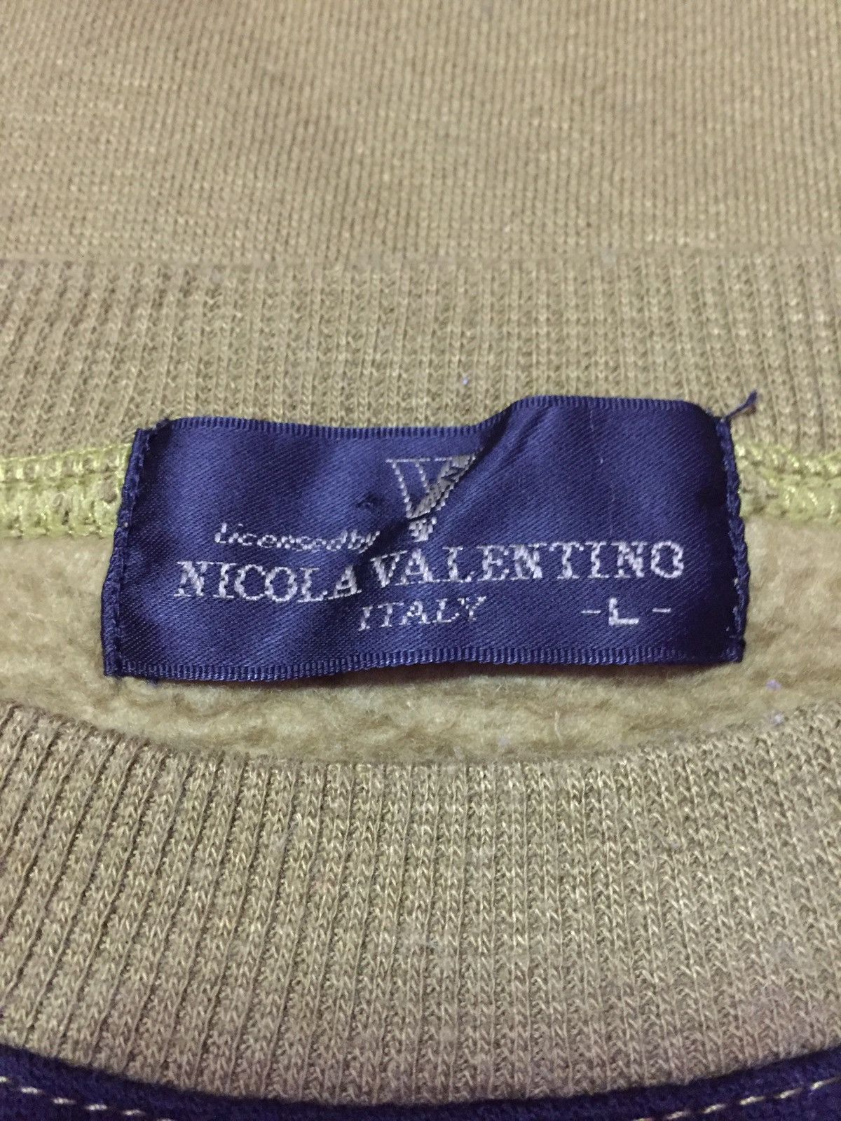 Valentino Vintage 90’s Nicola Valentino Italy Sweatshirts Size L Size US L / EU 52-54 / 3 - 3 Thumbnail
